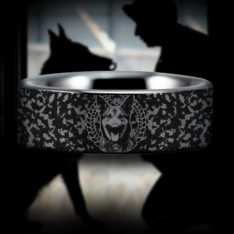K9 Tungsten Carbide Ring