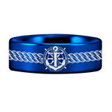 Tungsten Sailor Ring