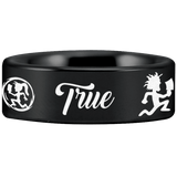 Tungsten Juggalo Ring