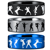 Tungsten Dance Ring 2