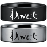 Tungsten Dance Ring 1