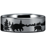 Tungsten Bear Ring