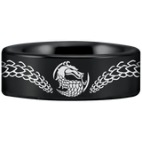Tungsten Dragon Ring
