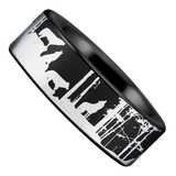 Tungsten Wolf Pack Ring