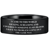 Tungsten Molon Labe Ring