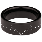 Tungsten Raven Ring