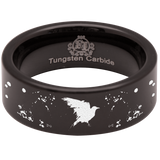 Tungsten Raven Ring
