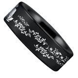 Tungsten Buddhism Ring