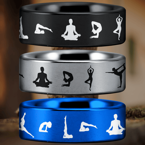 Tungsten Yoga Ring 2