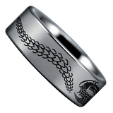 Tungsten Dragon Ring