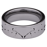 Tungsten Raven Ring