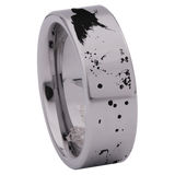 Tungsten Raven Ring