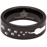 Cat Paws Tungsten Carbide Ring