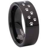 Cat Paws Tungsten Carbide Ring