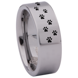 Cat Paws Tungsten Carbide Ring