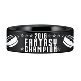 Fantasy Football Champion 2016 Tungsten Carbide Ring
