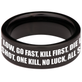 Sniper Tungsten Carbide Ring