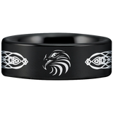 Celtic Eagle Tungsten Carbide Ring