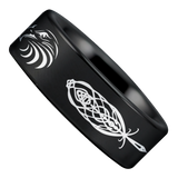 Celtic Eagle Tungsten Carbide Ring