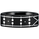 Drummer Tungsten Carbide Ring