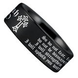Isaiah 41:10 Tungsten Carbide Ring