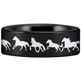 Equestrian Tungsten Carbide Ring