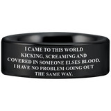 Molon Labe Tungsten Carbide Ring