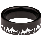 Camel Tungsten Carbide Ring