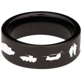 U.S. Army Tungsten Carbide Ring