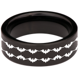 Bat Tungsten Carbide Ring
