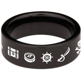 Pirate Tungsten Carbide Ring
