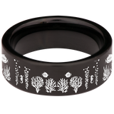 Jellyfish Tungsten Carbide Ring