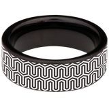 Egyptian Isis Tungsten Carbide Ring