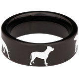 Pitbull Tungsten Carbide Ring