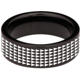 Dragon Yin Yang Tungsten Carbide Ring