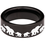 Elephant Tungsten Carbide Ring