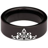 Crown Tungsten Carbide Ring