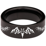 Vampire Skull Tungsten Carbide Ring