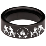 Boxing Tungsten Carbide Ring