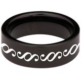 Capricorn Tungsten Carbide Ring