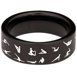 Pilates Style 2 Tungsten Carbide Ring