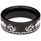 Peacock Tungsten Carbide Ring