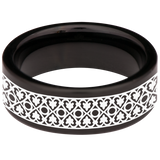 Hamsa Tungsten Carbide Ring