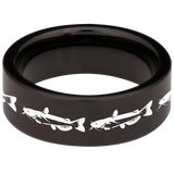 Catfish Tungsten Carbide Ring