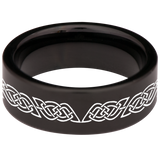 Celtic Raven Style 2 Tungsten Carbide Ring