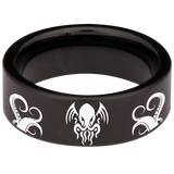 Cthulhu Tungsten Carbide Ring
