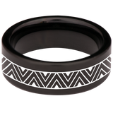 Mayan Tungsten Carbide Ring
