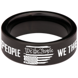We The People Tungsten Carbide Ring