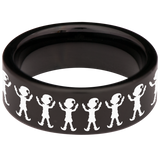 Elf Tungsten Carbide Ring