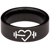 Fitness Tungsten Carbide Ring